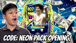 WOW! New CODE: NEON Pack Opening! EA FC Mobile!