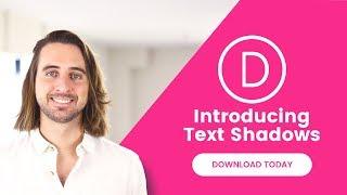 Divi Feature Update! Introducing Brand New Text Shadow Options For All Modules