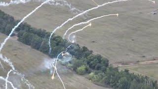  Ukrainian National Guard Knocks Russian Ka-52 Alligator Helicopter Out The Sky With Igla MANPADS