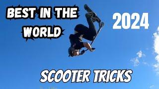 WORLD'S BEST SCOOTER TRICKS!!! *MUST WATCH*