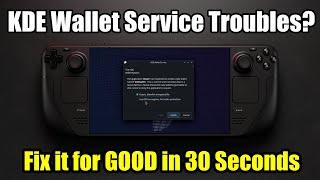 Disabling the KDEWALLET Pop When Running Your Browser in 30 Seconds