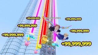 MAKING QUADRILLIONS IN ROBLOX CLIMB AND JUMP TOWER!