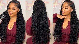 BEST WIG EVER !  🩷 Step by Step Curl Wig Install | EXTREME MELT HD LACE ft. WIGGINS HAIR