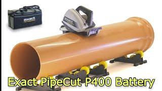 Exact PipeCut P400 Battery System / 파이프 커팅