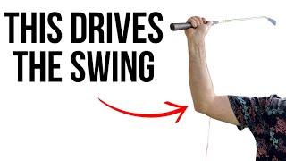 How Your Right Arm Drives the Golf Swing