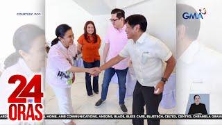 PBBM at dating VP Leni Robredo, nagkamayan sa kanilang pagkikita sa inagurasyon ng... | 24 Oras