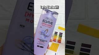 Wow loreal shampoo ph test #shorts #loreal #lorealparis #shampoo #haircare#hair#hairfall#phtest #yt