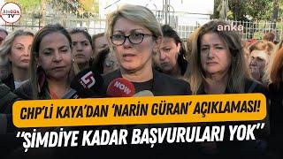 CHP'li Asu Kaya'dan Diyarbakır Adliyesi önünde 'Narin' açıklaması! "Şimdiye kadar başvuruları yok"