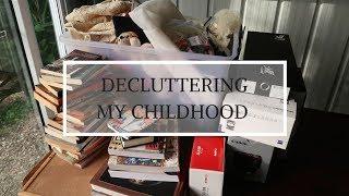 Books And Cameras // Decluttering My Childhood