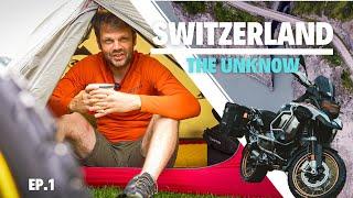 The other side of Switzerland - My Alps solo motorcycle adventure - BMW R1250GSA - Ep.1