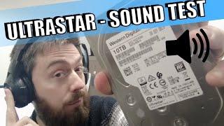 Western Digital UltraStar HDD Noise Level Test