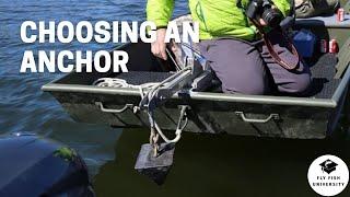 Choosing an Anchor for your Stillwater Fly Fishing Boat (a simple formula...)