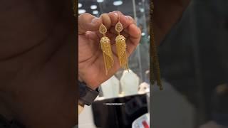 🟥 TOP TRENDING GOLD JEWELLERY EARRINGS JHUMKA DESIGN 🟥 #goldjewellery #jewelry #gold #jewellery #22k