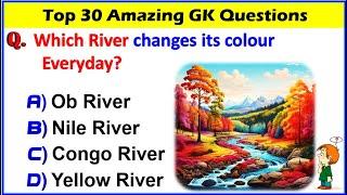 Top 30 interesting Gk Question and Answer | Gk Questions and Answers | Gk Quiz in English | GK GS