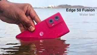 Motorola Edge 50 Fusion Water Test | IP68 Water Resistant