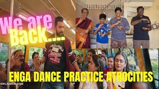 ENGA DANCE PRACTICE ATROCITIES / BACCHA PICHEKEY NAMASTE DANCE ATTEMPT /  #VAANSHTV