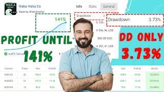 Waka Waka EA : Enjoy Profit Forex Trading With Low Drawdown Only 3.73% | Part 4