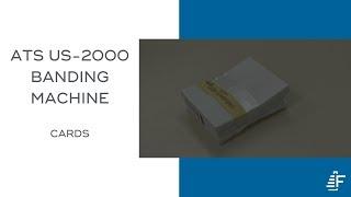 Envelopes Cards Banding ATS US-2000 AD Banding Machine