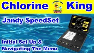 Jandy SpeedSet Pump Controller For Your Swimming Pool - How to Set Up & Navigate The Menu