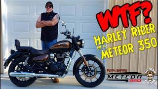 WTF? A Harley Rider on a Meteor 350? | Royal Enfield Meteor 350 | Ol' Man Ronin (S3,E30)