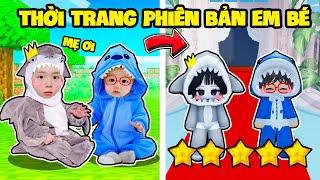 SAMMY VÀ PHONG CẬN THỜI TRANG PHIÊN BẢN EM BÉ SIÊU ĐÁNG YÊU TRONG ROBLOX