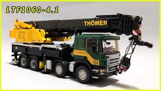 1/50 WSI liebherr LTF1060-4.1 Thomen unboxing 01-1218 크레인모형 중장비모형 스카니아트럭 SCANIA 8×4 60ton CRANE