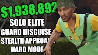 GTA Online Cayo Perico Heist- Stealth Guard Disguise Approach SOLO Elite $1,938,892