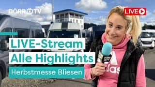 LIVE  Alle Messe Highlights - Wohnmobile, Camper Van, Camping, E-Bike, Vespa