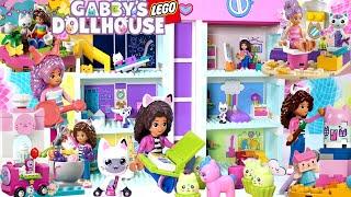 All the Gabby's Dollhouse LEGO sets  build & review compilation