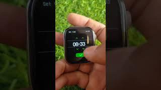 Smart Watch 12 Hours Time Set kaise Kare | #t800 #t800ultra #smartwatch #apple#timeset #shorts#short