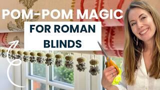 How to Add Trim to the Bottom of a Roman Blind for a Professional Finish