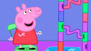 Peppa Pigs Biggest And Best Marble Run Ever  ️ Playtime With Peppa