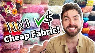 Finding the Best Fabrics in LA ! Come Fabric Shopping with Me!!