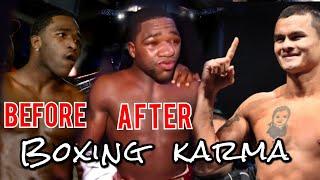 Adrien 'THE PROBLEM' Broner contra Marcos Maidana before and after the fight .BOXING KARMA