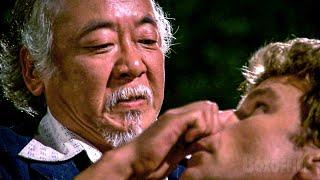 Miyagi San beats the crap out of all Cobra Kai Masters | The Karate Kid 3 Best Scenes  4K