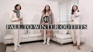 40 Fall to Winter Outfits