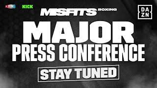 MISFITS & DAZN X SERIES | QATAR: THE SUPERCARD PRESS CONFERENCE LIVESTREAM