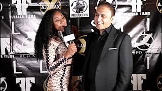 Maxine Booth & Ajay Nehra on the Red Carpet for the film Premiere BALLISTIC & Distributed by AJAMAX