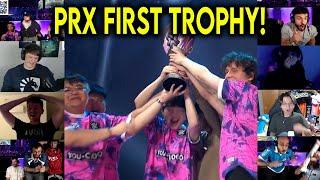 Valorant Streamers Reacts To PRX Win Their First Trophy After Beating Fnatic In Masters Toronto
