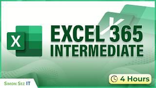 Microsoft Excel 365 Intermediate Training: 4+ Hour Excel Tutorial Class