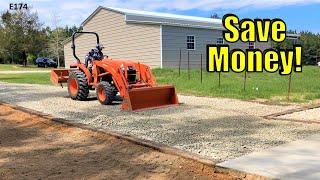 How to Build a Gravel Driveway That Will Last FOREVER!