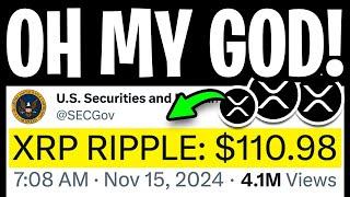 XRP RIPPLE: CEO VIOLATES SEC AGAIN! XRP TO $110.98 NOW! XRP WINS! - RIPPLE XRP NEWS TODAY