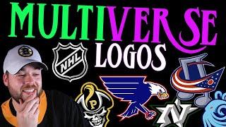 Reacting to NHL 'MULTIVERSE' Logos!