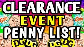 ️NEW! STARTS TODAY! SALES! PENNY LIST! CLEARANCE EVENT! DOLLAR GENERAL CLEARANCE EVENT & PENNY LIST