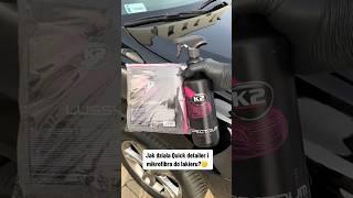 #shorts Jak działa Quick detailer i mikrofibra Lussy? #detailer #renovation #cleantok  :K:D0222:K: 