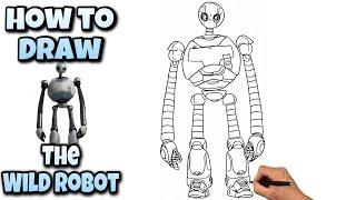 How To Draw The Wild Robot | The Wild Robot Movie #drawing #thewildrobot #thewildrobotmovie