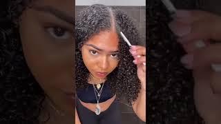 Doing Straight Hairstyles On My Curly Hair Part 4!