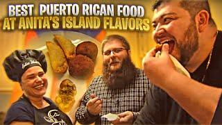 Best Puerto Rican food at Anita's Island Flavors Part 1-  Wepa!!