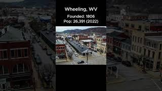 Random US Towns: Wheeling, WV #shorts