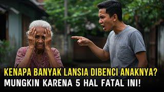 5 Kesalahan Di Usia 70 Tahun Yang Bikin Anak Membenci Orang Tuanya